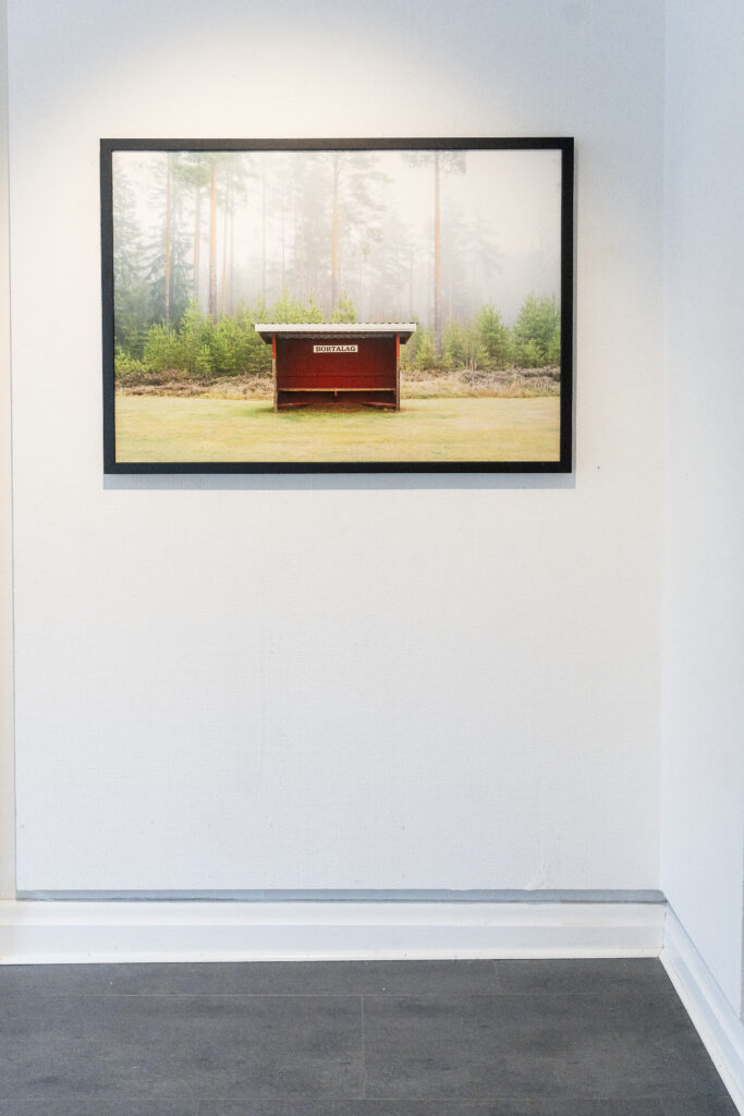 En pigmentprint i färg ur Gustav Grälls Sverige på Härnösands Konsthall