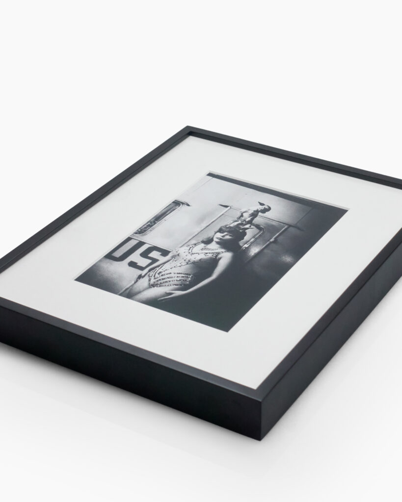 Traditional Frame för fotografi, detalj av ramprofil